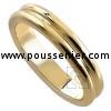 hand made wedding ring double rounded band