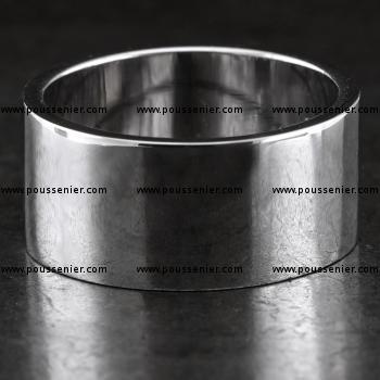 wedding ring hand made with two finger prints on top and one finger print inside of the ring